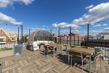 Rooftop deck